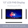 Xoro MegaPad 1333 Pro 2 Tablet con Pantalla de 13,3 pulgadas, 6 GB RAM y 128 GB