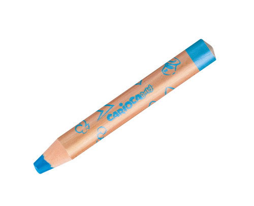Carioca Baby 3 en 1 Lápices de Colores con Sacapuntas, Estuche de 6 Carioca Baby 3 en 1 Lápices de Colores con Sacapuntas, Estuche de 6
