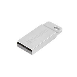 Verbatim Metal Executive USB 2.0 64GB Plata