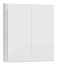 Aqara Smart Wall Switch H1 Doble sin Neutro Blanco