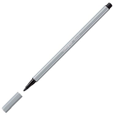 Stabilo Pen 68 Gris azulado claro 1 mm, 10 unidades