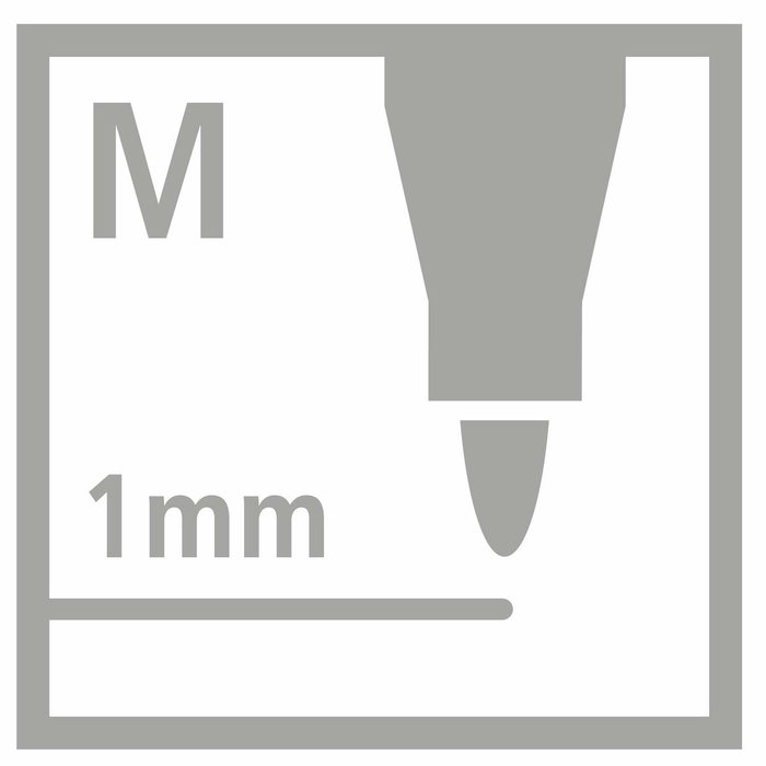 Stabilo Pen 68 Rotulador Gris Azulado Claro 1 mm (10 unidades) Stabilo Pen 68 Rotulador Gris Azulado Claro 1 mm (10 unidades)
