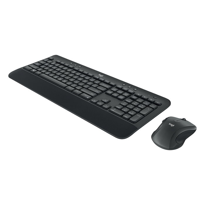 Logitech MK545 920-008923 Combo Teclado y Ratón Inalámbrico Avanzado QWERTY Español Internacional Negro Duración Batería 36 Meses