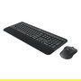 Logitech MK545 920-008923 Combo Teclado y Ratón Inalámbrico Avanzado QWERTY Español Internacional Negro Duración Batería 36 Meses