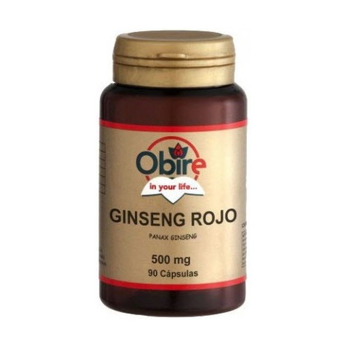 Obire Ginseng Rojo 500 mg 90 cápsulas Obire Ginseng Rojo 500 mg 90 cápsulas