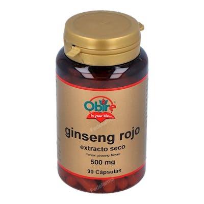 OBIRE Ginseng rojo 500 mg 90 cápsulas