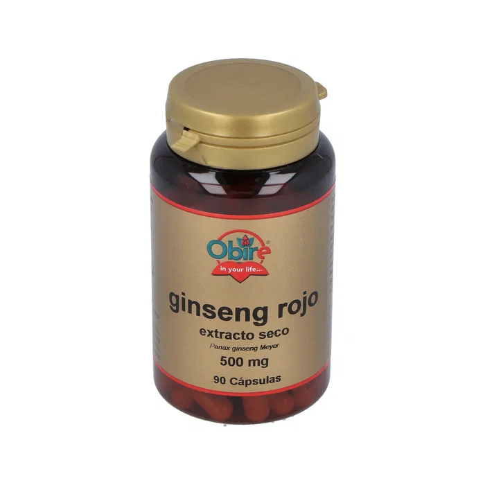OBIRE Ginseng rojo 500 mg, 90 cápsulas OBIRE Ginseng rojo 500 mg, 90 cápsulas