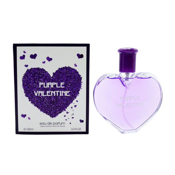 Purple Valentine, Agua de perfume, Para mujeres, 100 ml Purple Valentine, Agua de perfume, Para mujeres, 100 ml