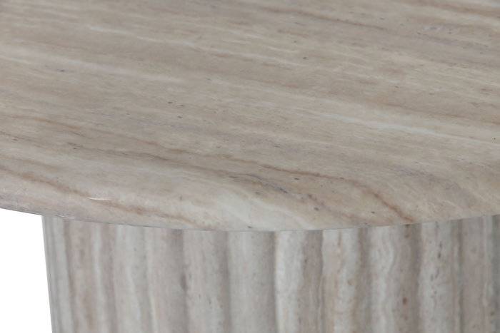 DKD Home Decor Mesa Centro Moderno Beige Granito/MDF 130x70x45 cm