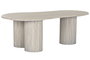 DKD Home Decor Mesa Centro Moderno Beige Granito/MDF 130x70x45 cm