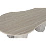 DKD Home Decor Mesa de Centro Símil Mármol Beige