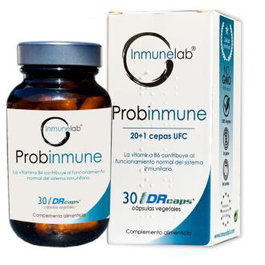 INMUNELAB Probinmune 30 Cápsulas Probióticas con Vitamina B6 para Sistema Inmune