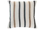 DKD Home Decor Cojin Tradicional India lino 2c25 Multicolor 45 x 45 cm (2 Unidades)