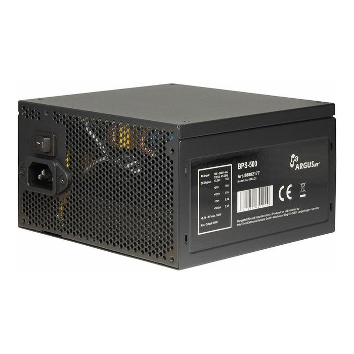 Inter-Tech Fuente de Alimentación ATX BPS-500 500W