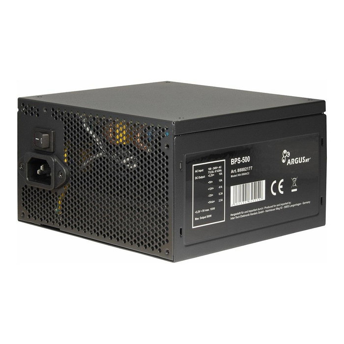 Inter-Tech Argus BPS-500 500 W ATX 80 PLUS Inter-Tech Argus BPS-500 500 W ATX 80 PLUS