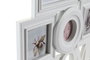 DKD Home Decor Marco Multifoto Blanco para 5 Fotos