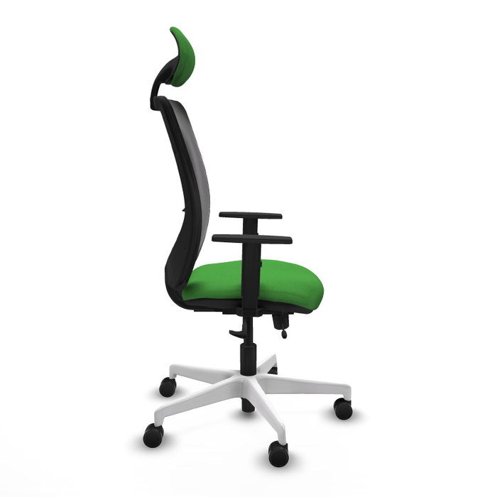 PIQUERAS Y CRESPO Silla de oficina Zulema Verde y Negro PIQUERAS Y CRESPO Silla de oficina Zulema Verde y Negro