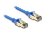 DeLOCK Cable de red RJ45 Cat.8.1 F/FTP Slim 5 m Azul