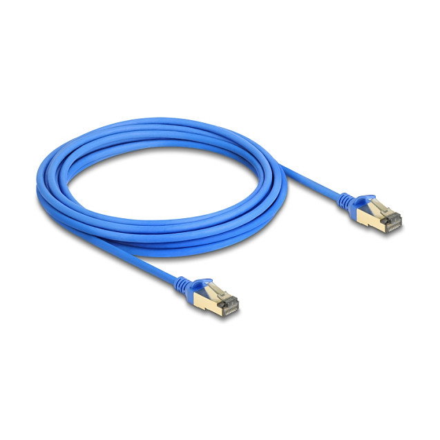 DeLOCK Cable de red RJ45 Cat.8.1 F/FTP Slim 5 m Azul DeLOCK Cable de red RJ45 Cat.8.1 F/FTP Slim 5 m Azul
