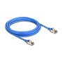 DeLOCK Cable de red RJ45 Cat.8.1 F/FTP Slim 5 m Azul