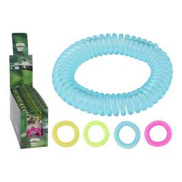 Citronella Pulsera Anti Mosquitos Espiral con Citronela ø6 cm Colores Surtidos