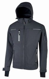U-POWER Chaqueta U-Tex Space con Membrana Gris XL