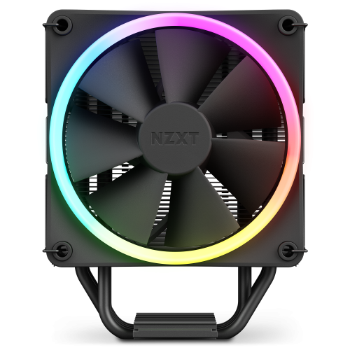 NZXT RC-TR120-B1 Refrigerador de Aire para Procesador con RGB, Ventilador de 12 cm, Negro