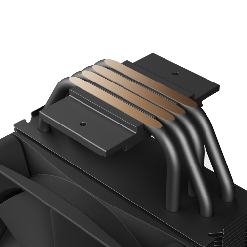 NZXT RC-TR120-B1 Refrigerador de Aire para Procesador con RGB, Ventilador de 12 cm, Negro