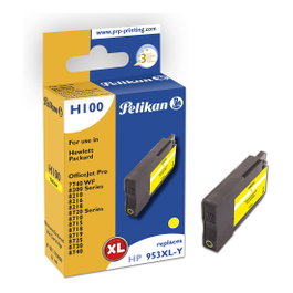 Pelikan H100 Amarillo Cartucho de Tinta XL