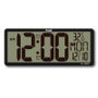SAMI Reloj LCD XXXL Calend negro