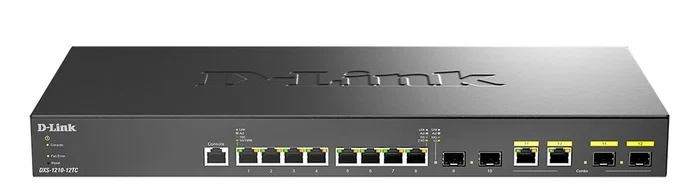 D-Link DXS-1210-12TC Switch Gestionado L2/L3 10G Ethernet Plata D-Link DXS-1210-12TC Switch Gestionado L2/L3 10G Ethernet Plata