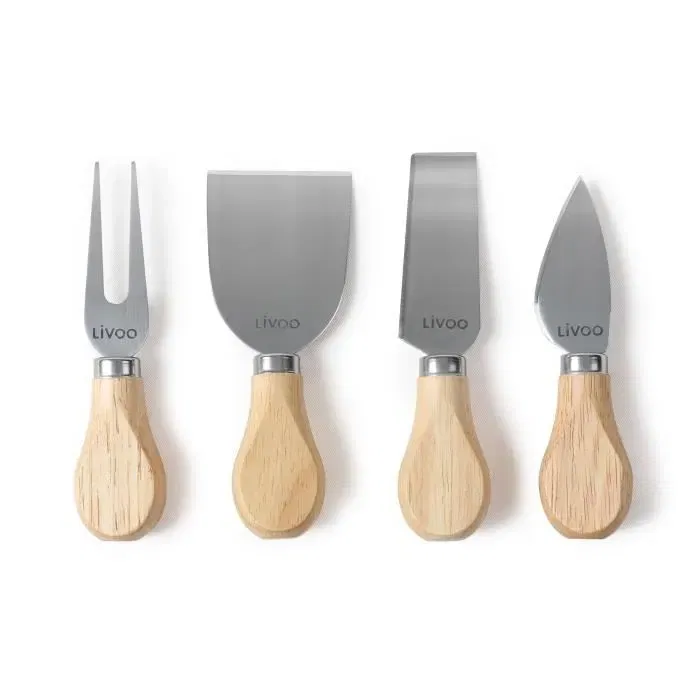 Livoo MEN28 Meseta para Queso con Cuchillos y Pala para Queso Livoo MEN28 Meseta para Queso con Cuchillos y Pala para Queso