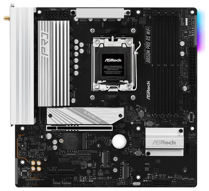 ASRock B850M Pro RS WiFi Micro ATX ASRock B850M Pro RS WiFi Micro ATX