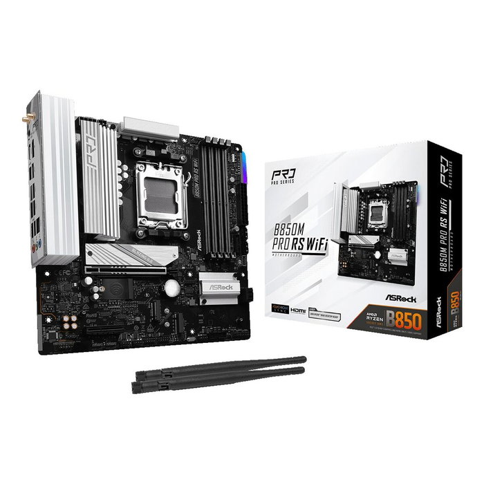 ASRock B850M Pro RS WiFi Micro ATX ASRock B850M Pro RS WiFi Micro ATX