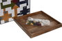 DKD Home Decor Juego de Mesa Parchís de Mango y Resina Lacado