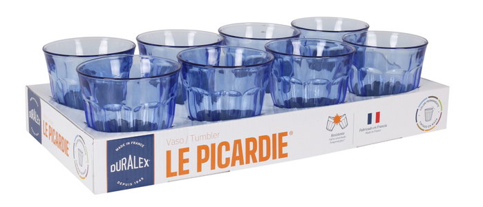 Duralex Vaso Picardie Marine 25cl (Pack de 24) de la colección Picardie - Vasos
