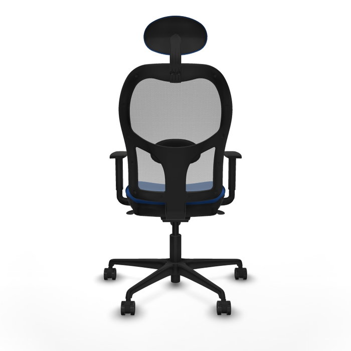 PIQUERAS Y CRESPO Silla de oficina Jorquera Azul y Gris