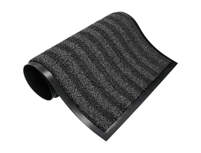 Q-connect Alfombra para Suelo Premium Interiores Antideslizante Fibra Polipropileno Fieltro Gris 90x60 cm Q-connect Alfombra para Suelo Premium Interiores Antideslizante Fibra Polipropileno Fieltro Gris 90x60 cm