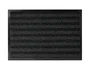 Q-connect Alfombra para Suelo Premium Interiores Antideslizante Fibra Polipropileno Fieltro Gris 90x60 cm