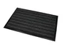Q-connect Alfombra para Suelo Premium Interiores Antideslizante Fibra Polipropileno Fieltro Gris 90x60 cm