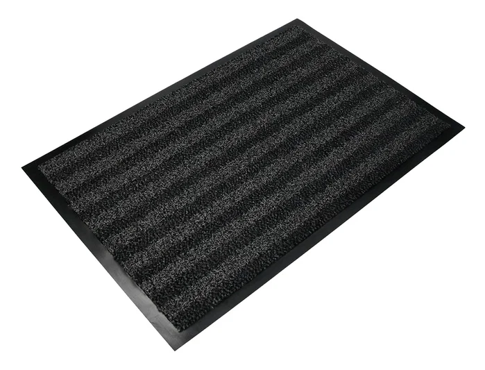 Q-connect Alfombra para Suelo Premium Interiores Antideslizante Fibra Polipropileno Fieltro Gris 90x60 cm Q-connect Alfombra para Suelo Premium Interiores Antideslizante Fibra Polipropileno Fieltro Gris 90x60 cm