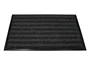 Q-connect Alfombra para Suelo Premium Interiores Antideslizante Fibra Polipropileno Fieltro Gris 90x60 cm