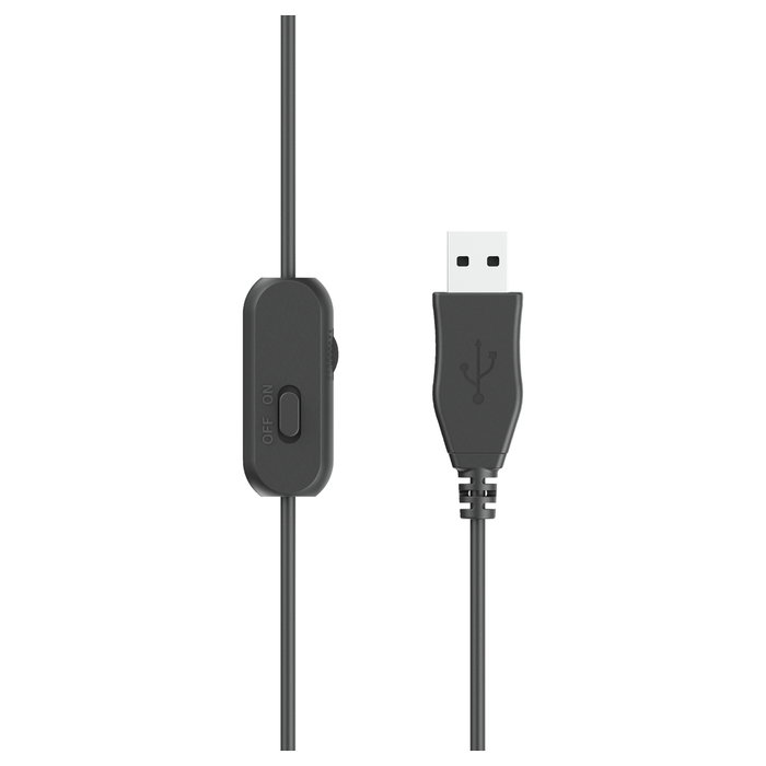 Trust Auriculares Diadema USB HS-250 Over-Ear Circumaural para Llamadas y Música, Negro, 20-20000 Hz, 108 dB, Boom Micrófono Extraíble