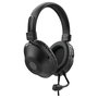 Trust Auriculares Diadema USB HS-250 Over-Ear Circumaural para Llamadas y Música, Negro, 20-20000 Hz, 108 dB, Boom Micrófono Extraíble