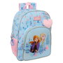 Mochila Escolar Frozen Ice magic Azul 33 x 42 x 14 cm