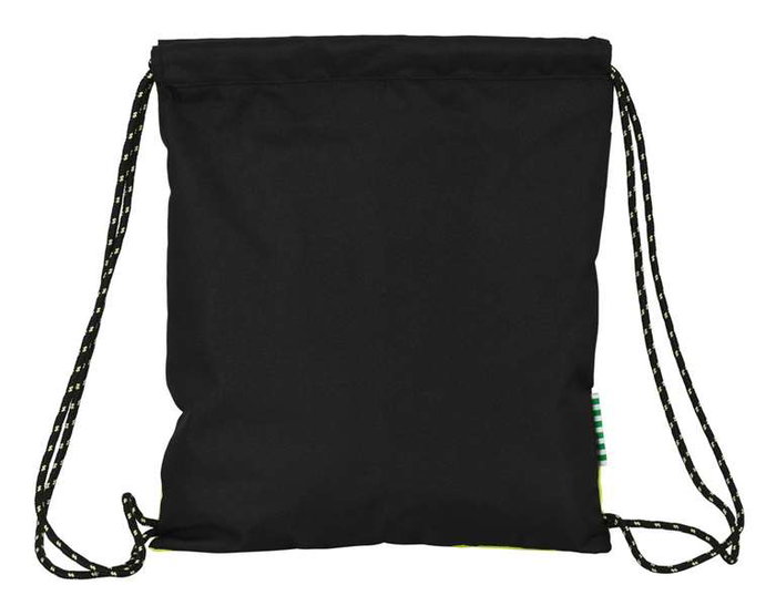Bolsa Mochila con Cuerdas Real Betis Balompié Negro Lima
