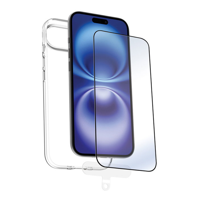 Funda y Protector para Móvil Muvit for Change iPhone Air Negro