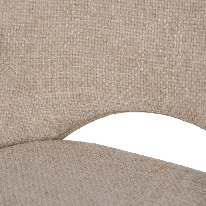 Ixia Silla Crema Tejido-Metal Contract