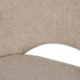 Ixia Silla Crema Tejido-Metal Contract