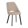 Ixia Silla Crema Tejido-Metal Contract